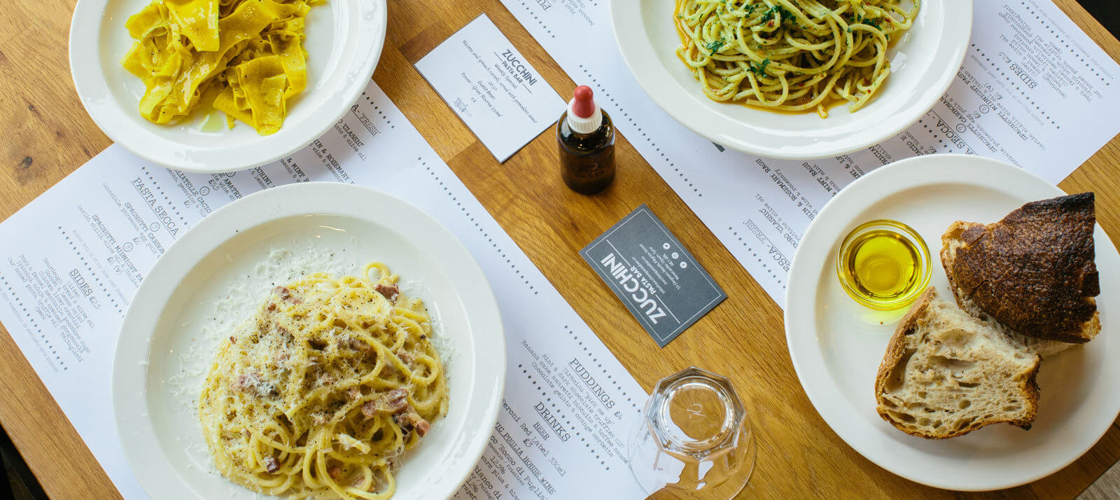 Find Us Newcastle Italian Restaurant Zucchini Pasta Bar