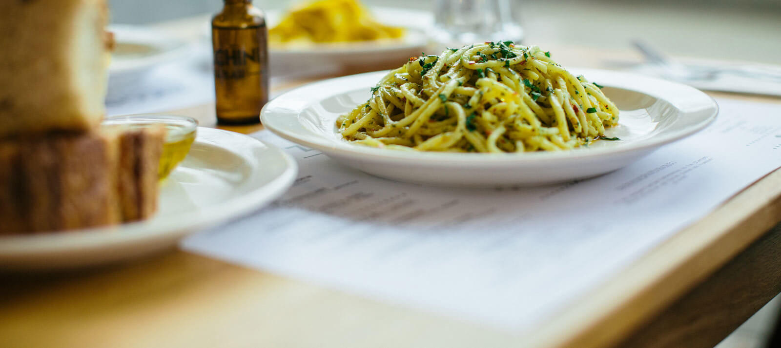 Make a Booking Newcastle Italian Restaurant Zucchini Pasta Bar